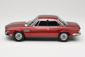 BMW 3.0 CSi E9 Red Metallic Minichamps 1:18 155028031 Metalas - nuotrauka 3 iš 6
