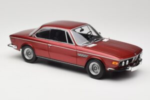 BMW 3.0 CSi E9 Red Metallic Minichamps 1:18 155028031 Metalas - nuotrauka 4 iš 6
