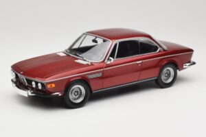 BMW 3.0 CSi E9 Red Metallic Minichamps 1:18 155028031 Metalas
