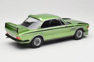 BMW 3.0 CSL E9 Green Metallic Minichamps 1:18 155028132 Metalas - nuotrauka 2 iš 6