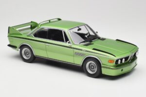 BMW 3.0 CSL E9 Green Metallic Minichamps 1:18 155028132 Metalas - nuotrauka 4 iš 6