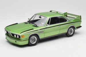 BMW 3.0 CSL E9 Green Metallic Minichamps 1:18 155028132 Metalas