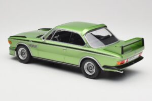 BMW 3.0 CSL E9 Green Metallic Minichamps 1:18 155028132 Metalas - nuotrauka 5 iš 6