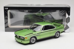 BMW 3.0 CSL E9 Green Metallic Minichamps 1:18 155028132 Metalas - nuotrauka 6 iš 6
