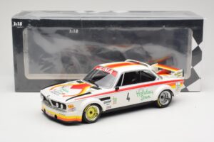 BMW 3.0 CSL E9 Juma Tuning J. Corbisier / T. Joosen / L. Berndtson GP Nurburgring 1976 Minichamps 1:18 155762504 Metalas - nuotrauka 6 iš 6