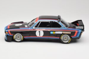 BMW 3.0 CSL E9 #1 BMW Motorsport H-J. Stuck Winner Norisring Trophy 1974 Minichamps 1:18 155742691 Metalas - nuotrauka 3 iš 6