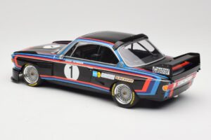 BMW 3.0 CSL E9 #1 BMW Motorsport H-J. Stuck Winner Norisring Trophy 1974 Minichamps 1:18 155742691 Metalas - nuotrauka 5 iš 6