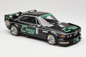 BMW 3.0 CSL E9 #1 F. Grano / P. Xhenceval GP Brno 1978 Minichamps 1:18 155782501 Metalas - nuotrauka 4 iš 6