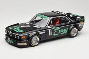 BMW 3.0 CSL E9 #1 F. Grano / P. Xhenceval GP Brno 1978 Minichamps 1:18 155782501 Metalas