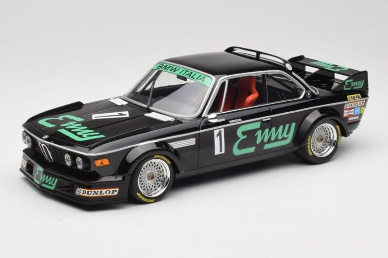 BMW 3.0 CSL E9 #1 F. Grano / P. Xhenceval GP Brno 1978 Minichamps 1:18 155782501 Metalas