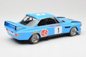 BMW 3.0 CSL E9 #1 Precision Liegeoise J. Peltier / C. Lafosse Winners 4 Hours Monza 1974 Minichamps 1:18 155742681 Metalas - nuotrauka 2 iš 6