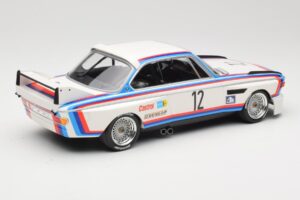 BMW 3.0 CSL E9 #12 BMW Motorsport C. Amon / H-J. Stuck Winners 6 Hours Nurburgring 1973 Minichamps 1:18 155732612 Metalas - nuotrauka 2 iš 6