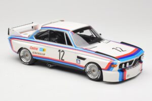 BMW 3.0 CSL E9 #12 BMW Motorsport C. Amon / H-J. Stuck Winners 6 Hours Nurburgring 1973 Minichamps 1:18 155732612 Metalas - nuotrauka 4 iš 6
