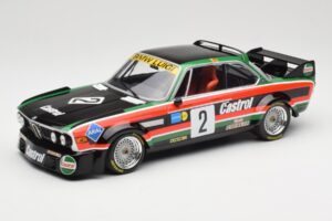 BMW 3.0 CSL E9 #2 Luigi Racing J-M. de Wael / A. de Fierlant Winners GP Nurburgring 1976 Minichamps 1:18 155762502 Metalas