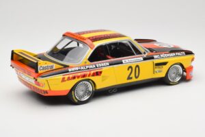 BMW 3.0 CSL E9 #20 BMW Faltz Alpina W. Werner / H. Schommers Norisring Trophy 1974 Minichamps 1:18 155742620 Metalas - nuotrauka 2 iš 6