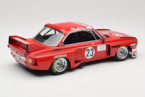BMW 3.0 CSL E9 #23 Faltz Alpina A. de Fierlant / H. Grohs Zandvoort Trophy 1975 Minichamps 1:18 155752623 Metalas - nuotrauka 2 iš 6