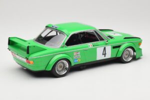 BMW 3.0 CSL E9 #4 Jolly Club Milano C. Finotto / C. Facetti Winners ETCC Zandvoort 1979 Minichamps 1:18 155792504 Metalas - nuotrauka 2 iš 6
