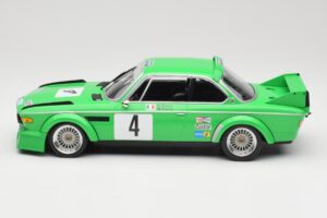 BMW 3.0 CSL E9 #4 Jolly Club Milano C. Finotto / C. Facetti Winners ETCC Zandvoort 1979 Minichamps 1:18 155792504 Metalas - nuotrauka 3 iš 6