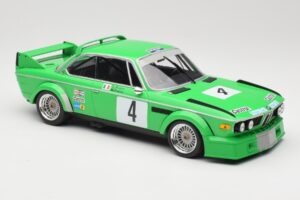 BMW 3.0 CSL E9 #4 Jolly Club Milano C. Finotto / C. Facetti Winners ETCC Zandvoort 1979 Minichamps 1:18 155792504 Metalas - nuotrauka 4 iš 6