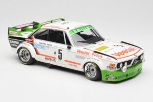 BMW 3.0 CSL E9 #5 Assoc Interim J-C. Chavan / A. Detrin Winners 24 Hours of Spa 1976 Minichamps 1:18 155762505 Metalas - nuotrauka 4 iš 6