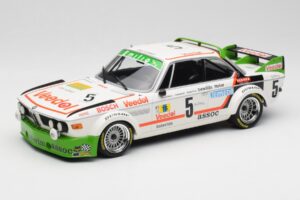 BMW 3.0 CSL E9 #5 Assoc Interim J-C. Chavan / A. Detrin Winners 24 Hours of Spa 1976 Minichamps 1:18 155762505 Metalas