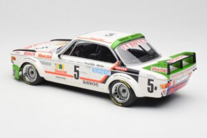 BMW 3.0 CSL E9 #5 Assoc Interim J-C. Chavan / A. Detrin Winners 24 Hours of Spa 1976 Minichamps 1:18 155762505 Metalas - nuotrauka 5 iš 6