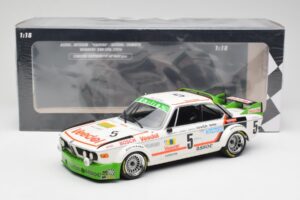 BMW 3.0 CSL E9 #5 Assoc Interim J-C. Chavan / A. Detrin Winners 24 Hours of Spa 1976 Minichamps 1:18 155762505 Metalas - nuotrauka 6 iš 6