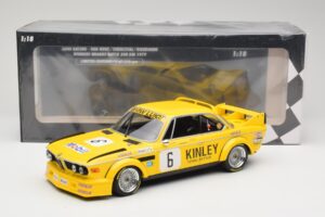 BMW 3.0 CSL E9 #6 Luigi Racing E. Van Hove / P. Xhenceval Winners Brands Hatch 500km 1979 Minichamps 1:18 155792506 Metalas - nuotrauka 6 iš 6