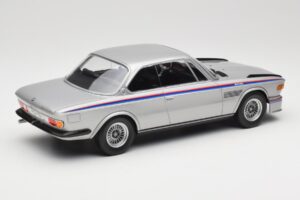 BMW 3.0 CSL E9 Polaris Silver Minichamps 1:18 155028135 Metalas - nuotrauka 2 iš 6