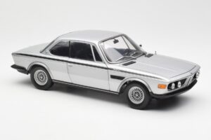 BMW 3.0 CSL E9 Sidabrinis Minichamps 1:18 180029020 Metalas - nuotrauka 6 iš 8