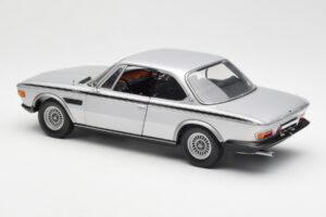 BMW 3.0 CSL E9 Sidabrinis Minichamps 1:18 180029020 Metalas - nuotrauka 7 iš 8