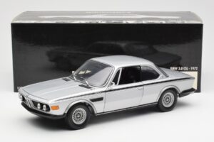 BMW 3.0 CSL E9 Sidabrinis Minichamps 1:18 180029020 Metalas - nuotrauka 8 iš 8