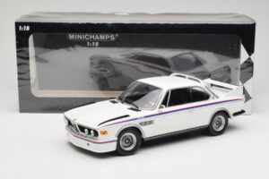 BMW 3.0 CSL E9 Baltas Minichamps 1:18 155028136 Metalas - nuotrauka 6 iš 6