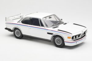 BMW 3.0 CSL E9 Su Spoilerių Komplektu Baltas Minichamps 1:18 180029021 Metalas - nuotrauka 6 iš 8