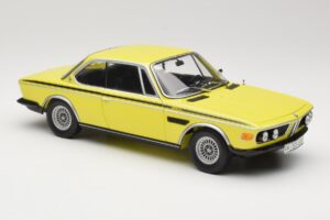 BMW 3.0 CSL E9 Geltonas Minichamps 1:18 80430137980 Metalas - nuotrauka 6 iš 8