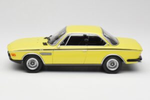 BMW 3.0 CSL E9 Geltonas Minichamps 1:18 155028130 Metalas - nuotrauka 3 iš 6