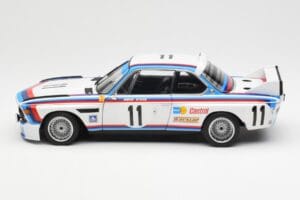 BMW 3.0 CSL #11 C. Amon / H. Stuck 24 Hours of Spa 1973 AUTOart 1:18 87347 Metalas - nuotrauka 4 iš 8