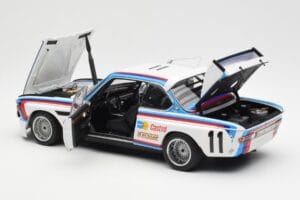 BMW 3.0 CSL #11 C. Amon / H. Stuck 24 Hours of Spa 1973 AUTOart 1:18 87347 Metalas - nuotrauka 5 iš 8