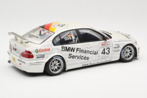 BMW 320i E46 #43 D. Muller WTCC 2005 AUTOart 1:18 80543 Metalas - nuotrauka 2 iš 6