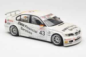 BMW 320i E46 #43 D. Muller WTCC 2005 AUTOart 1:18 80543 Metalas - nuotrauka 4 iš 6