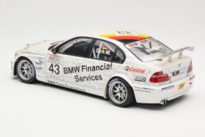 BMW 320i E46 #43 D. Muller WTCC 2005 AUTOart 1:18 80543 Metalas - nuotrauka 5 iš 6