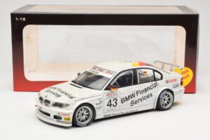 BMW 320i E46 #43 D. Muller WTCC 2005 AUTOart 1:18 80543 Metalas - nuotrauka 6 iš 6