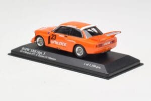 BMW 320i Group 5 #23 E. Cheever / G. Villeneuve 6 Hours of Mosport Class Winners 1977 Damaged Spoiler Minichamps 1:43 4007723 - nuotrauka 4 iš 5
