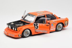 BMW 320i #15 Jägermeister H-J. Stuck Winner DRM Eifelrennen 1977 Minichamps 1:18 180772115 Metalas - nuotrauka 2 iš 8