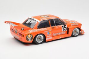 BMW 320i #15 Jägermeister H-J. Stuck Winner DRM Eifelrennen 1977 Minichamps 1:18 180772115 Metalas - nuotrauka 3 iš 8