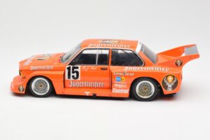 BMW 320i #15 Jägermeister H-J. Stuck Winner DRM Eifelrennen 1977 Minichamps 1:18 180772115 Metalas - nuotrauka 4 iš 8