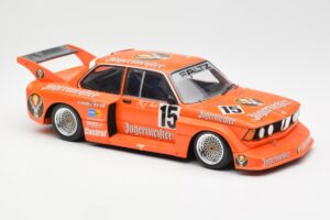 BMW 320i #15 Jägermeister H-J. Stuck Winner DRM Eifelrennen 1977 Minichamps 1:18 180772115 Metalas - nuotrauka 6 iš 8