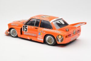 BMW 320i #15 Jägermeister H-J. Stuck Winner DRM Eifelrennen 1977 Minichamps 1:18 180772115 Metalas - nuotrauka 7 iš 8