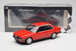 BMW 323i E21 Raudonas Minichamps 1:18 155026000 Metalas - nuotrauka 6 iš 6