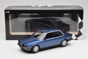 BMW 323i E30 Blue Metallic Minichamps 1:18 155026002 Metalas - nuotrauka 6 iš 6